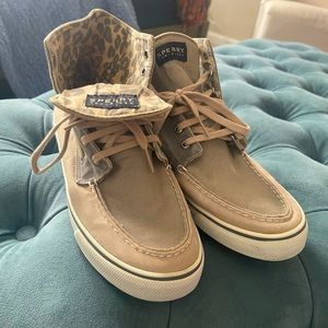 Sperry Foldover Cheetah Shoe